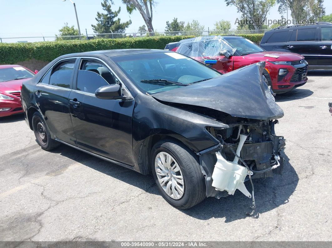 2012 Toyota Camry Le Black vin: 4T4BF1FK5CR195856