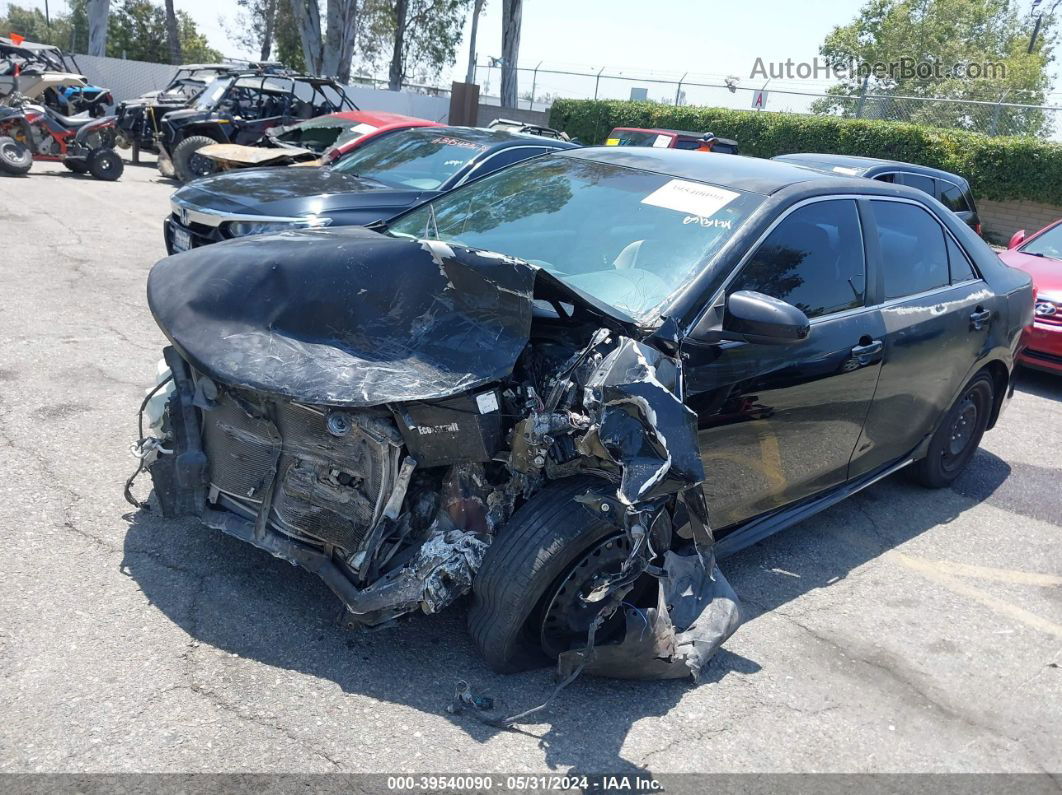 2012 Toyota Camry Le Black vin: 4T4BF1FK5CR195856