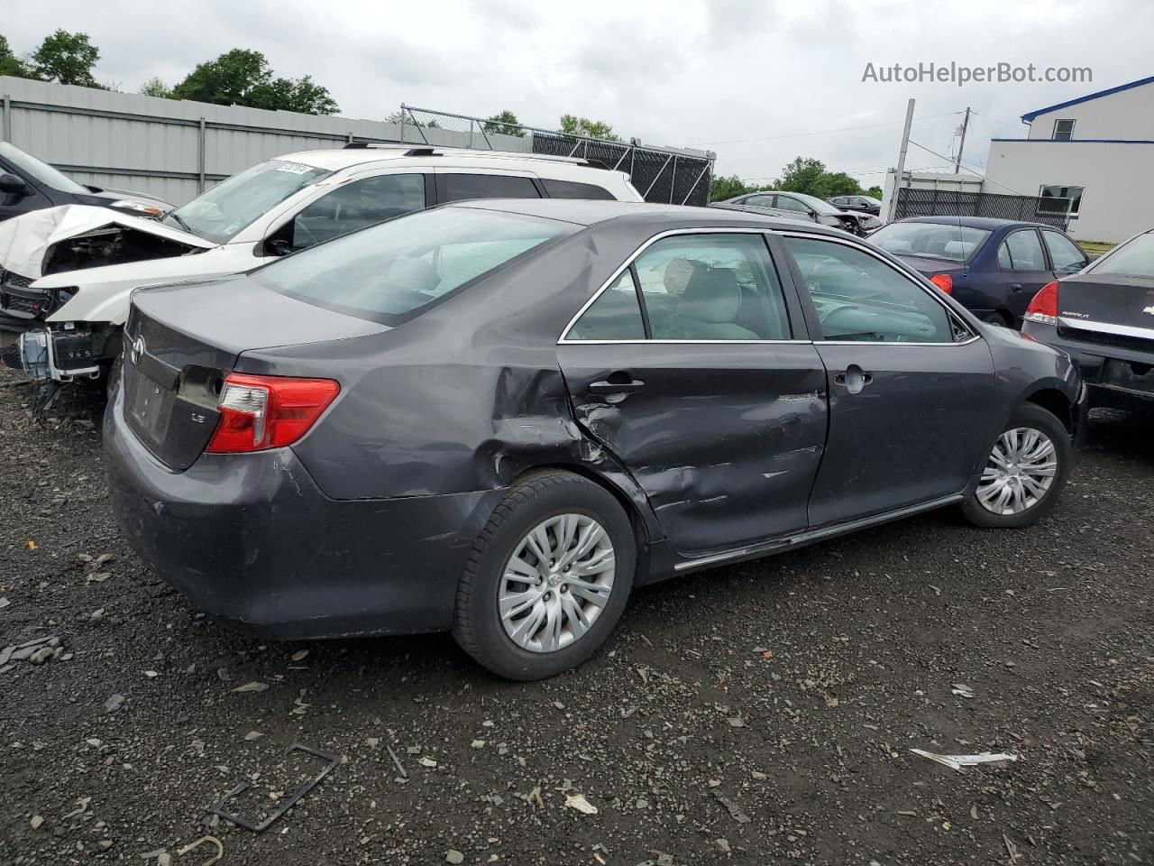 2012 Toyota Camry Base Charcoal vin: 4T4BF1FK5CR226295