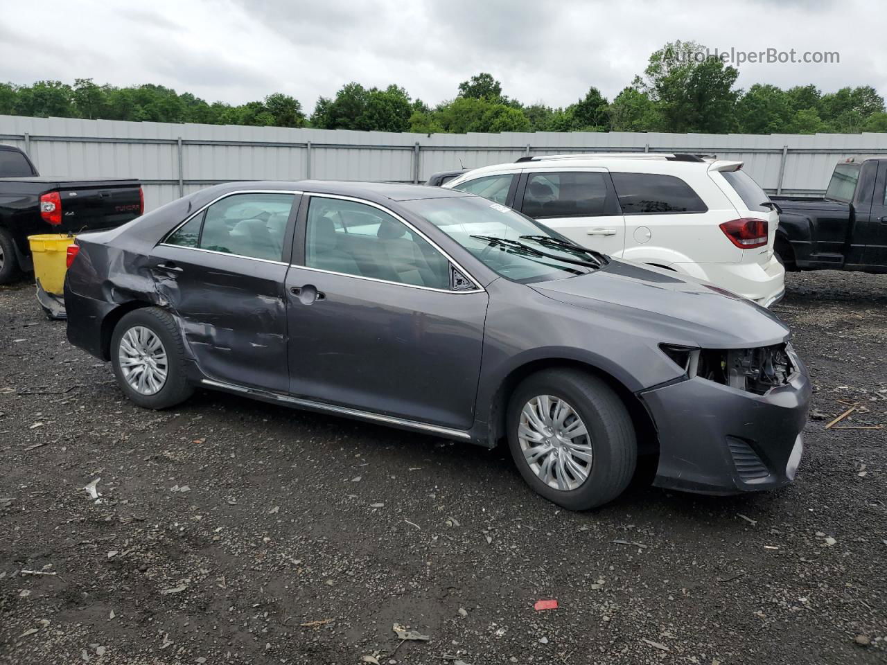 2012 Toyota Camry Base Charcoal vin: 4T4BF1FK5CR226295