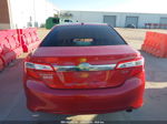 2012 Toyota Camry Xle Burgundy vin: 4T4BF1FK5CR236003