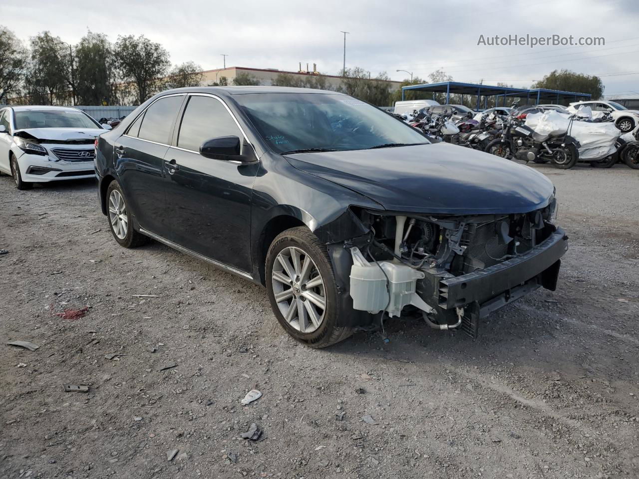 2012 Toyota Camry Base Black vin: 4T4BF1FK5CR238317