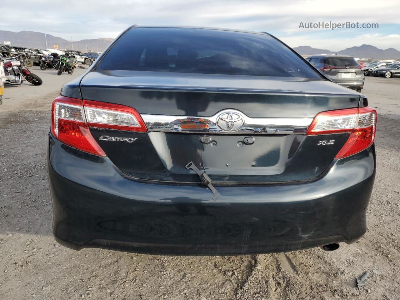 2012 Toyota Camry Base Black vin: 4T4BF1FK5CR238317