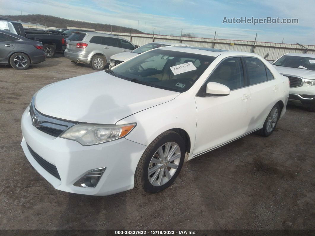 2012 Toyota Camry Xle Белый vin: 4T4BF1FK5CR245347