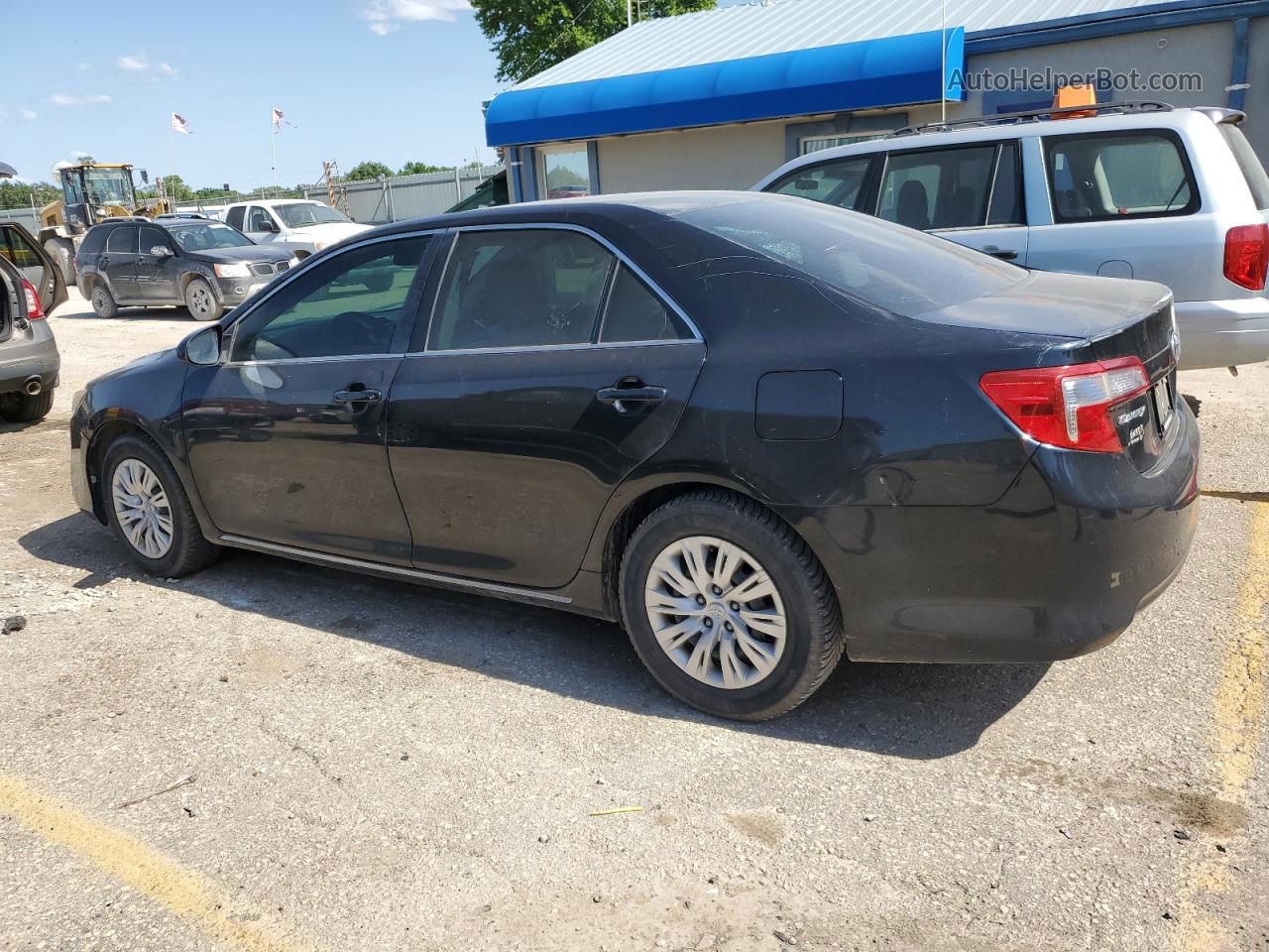 2012 Toyota Camry Base Black vin: 4T4BF1FK5CR250595