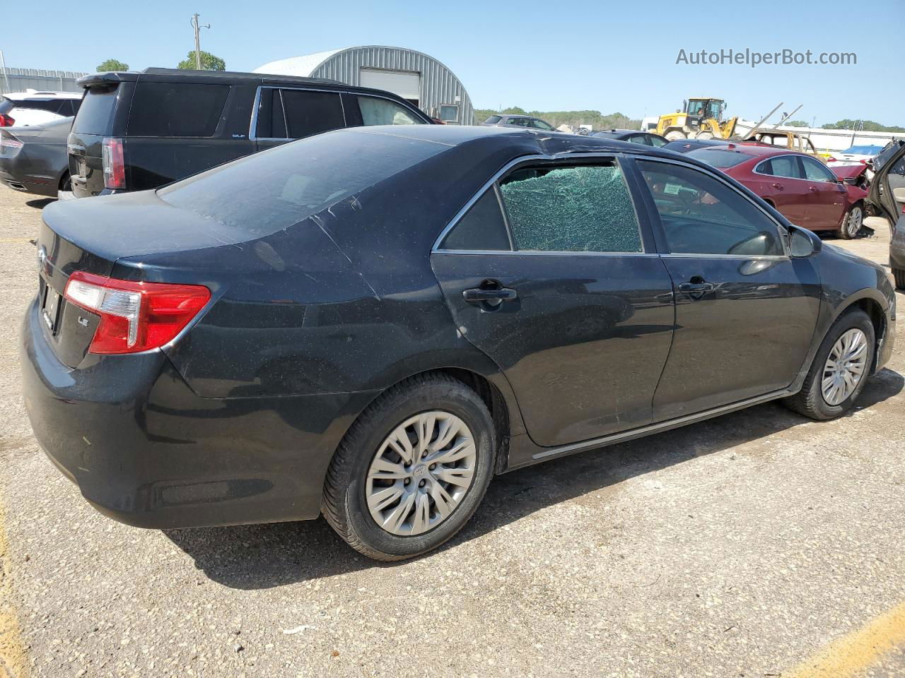 2012 Toyota Camry Base Black vin: 4T4BF1FK5CR250595