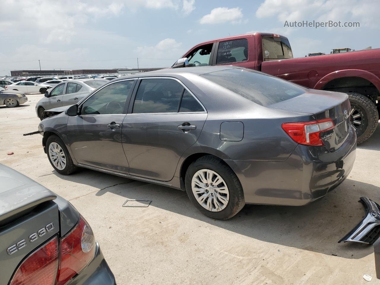2012 Toyota Camry Base Charcoal vin: 4T4BF1FK5CR255019
