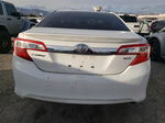 2012 Toyota Camry Base White vin: 4T4BF1FK5CR262732