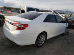 2012 Toyota Camry Base White vin: 4T4BF1FK5CR262732