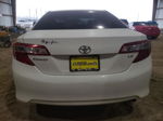 2012 Toyota Camry Base White vin: 4T4BF1FK5CR268031