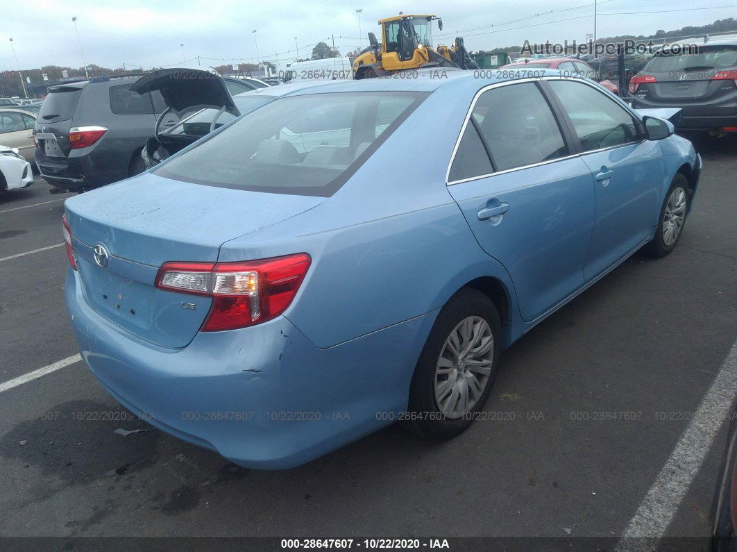 2012 Toyota Camry L/le/se/xle Blue vin: 4T4BF1FK5CR272452