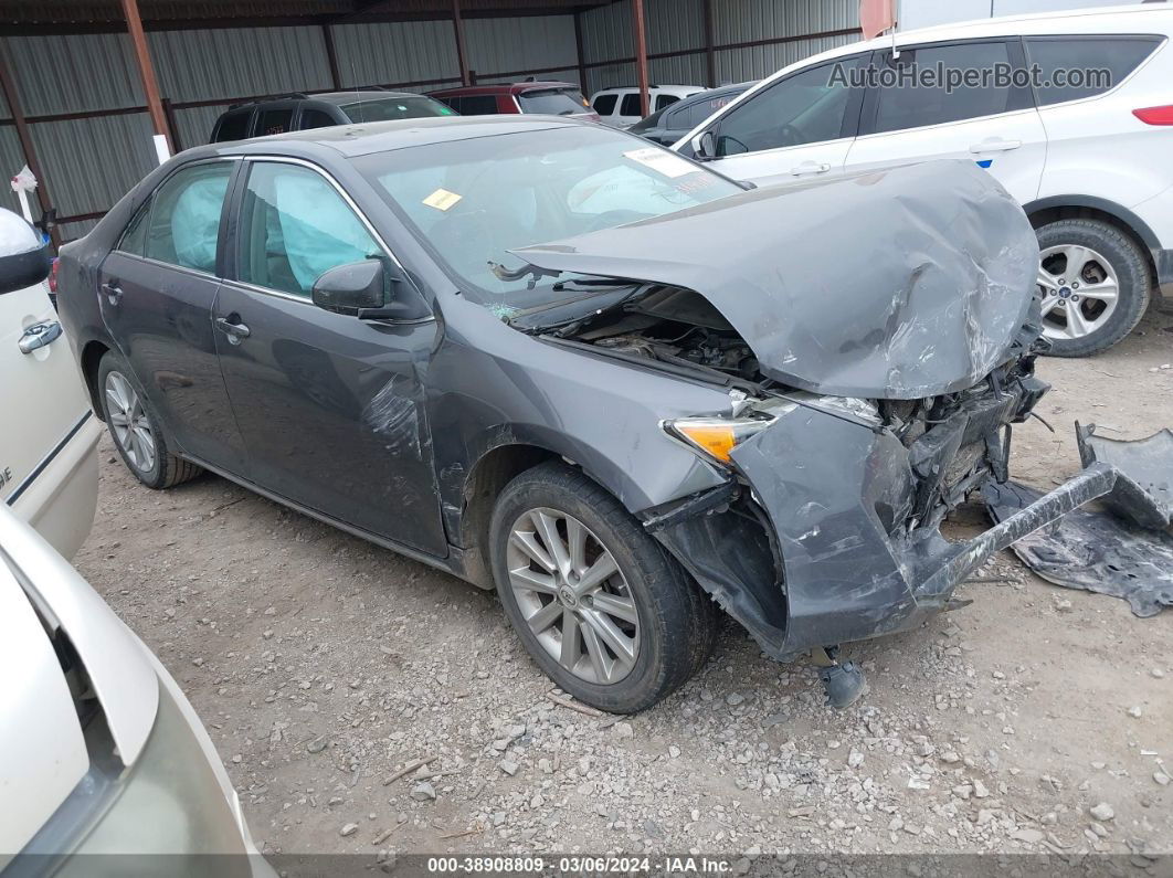 2013 Toyota Camry Xle Gray vin: 4T4BF1FK5DR282223