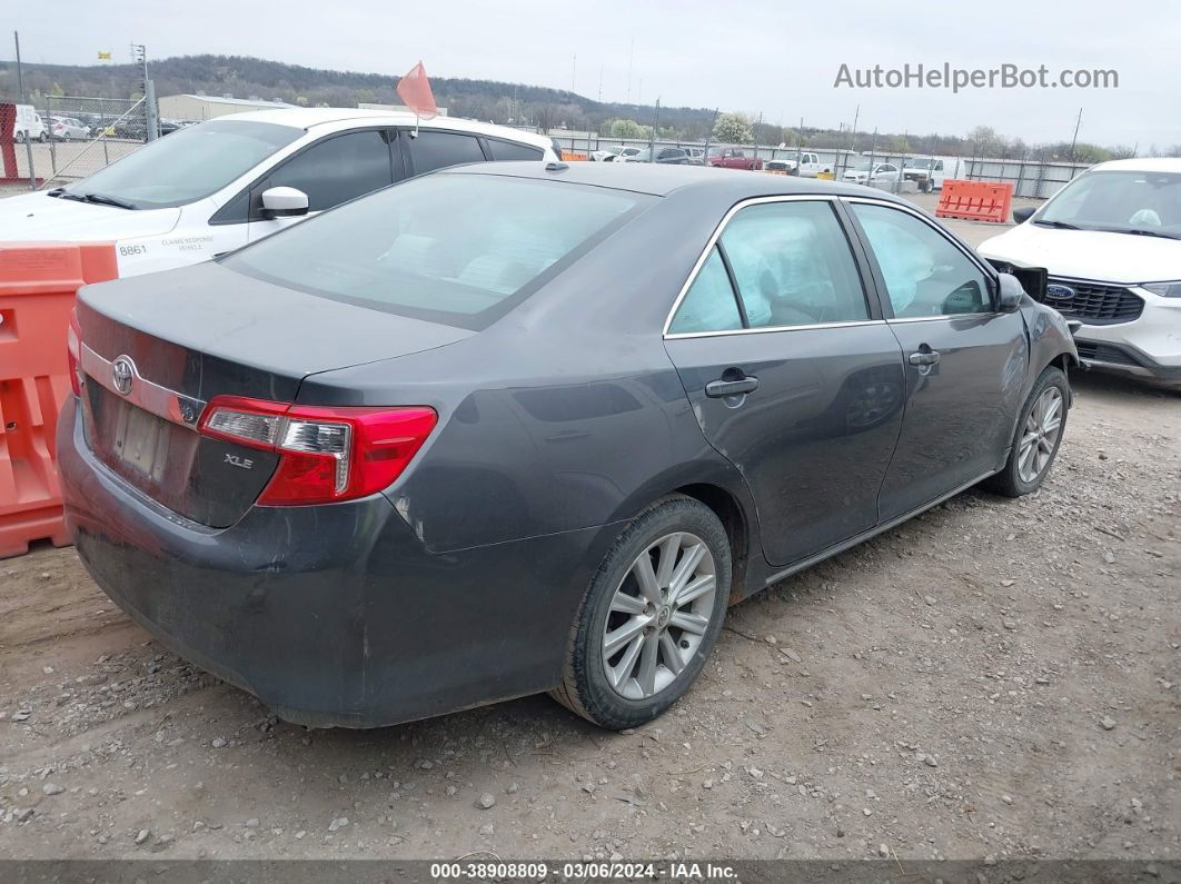 2013 Toyota Camry Xle Gray vin: 4T4BF1FK5DR282223