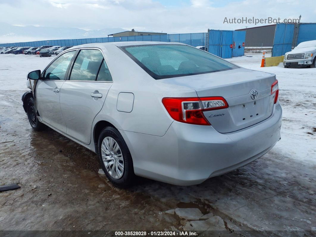 2014 Toyota Camry Le Silver vin: 4T4BF1FK5ER346522