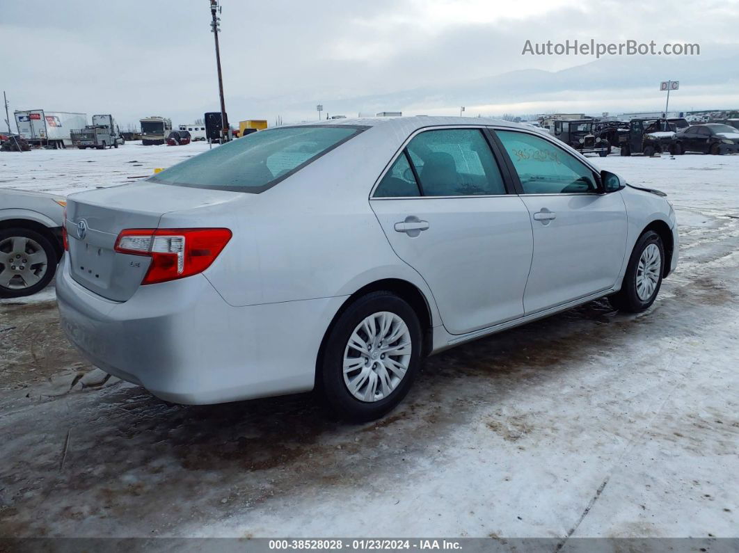 2014 Toyota Camry Le Silver vin: 4T4BF1FK5ER346522