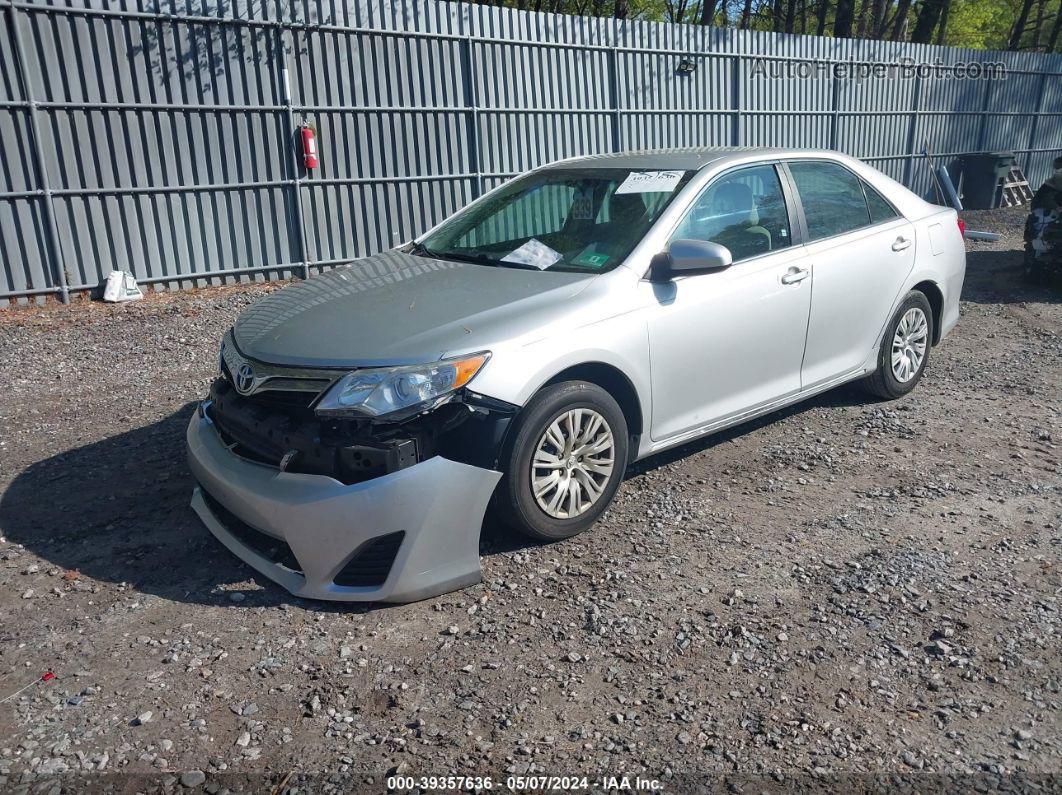 2014 Toyota Camry Le Silver vin: 4T4BF1FK5ER377639