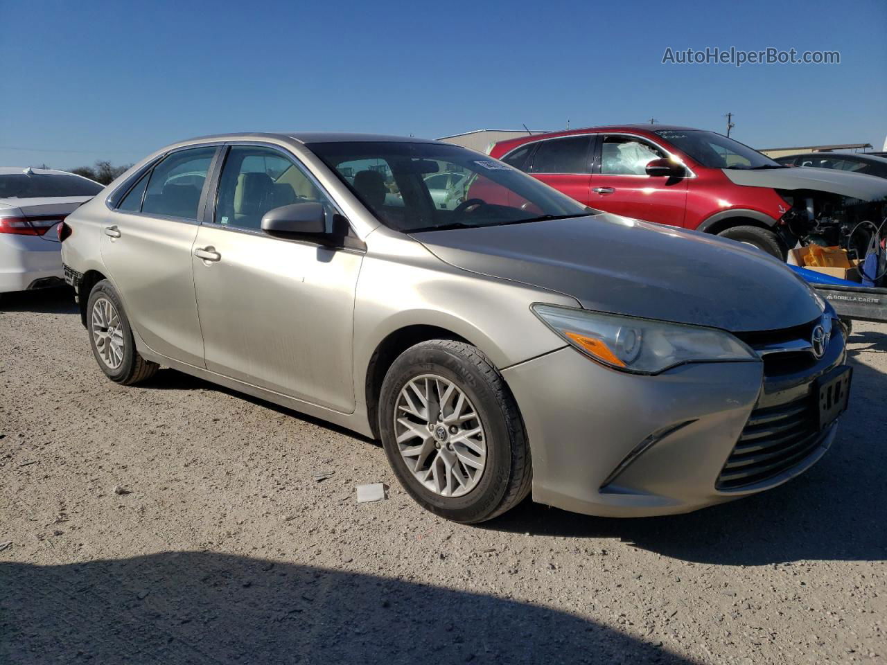 2016 Toyota Camry Le Gold vin: 4T4BF1FK5GR530457