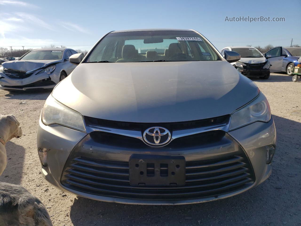 2016 Toyota Camry Le Золотой vin: 4T4BF1FK5GR530457