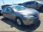 2016 Toyota Camry Le Gray vin: 4T4BF1FK5GR539823