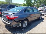 2016 Toyota Camry Le Gray vin: 4T4BF1FK5GR539823