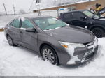 2016 Toyota Camry Xle Gray vin: 4T4BF1FK5GR550840