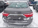 2016 Toyota Camry Xle Gray vin: 4T4BF1FK5GR550840