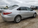 2016 Toyota Camry Le Silver vin: 4T4BF1FK5GR566326