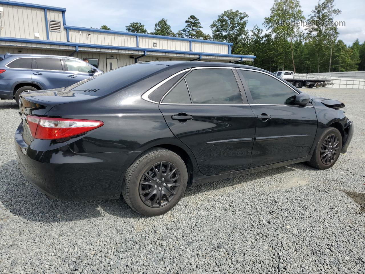 2016 Toyota Camry Le Black vin: 4T4BF1FK5GR573194