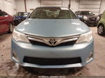 2012 Toyota Camry Xle Light Blue vin: 4T4BF1FK6CR173056