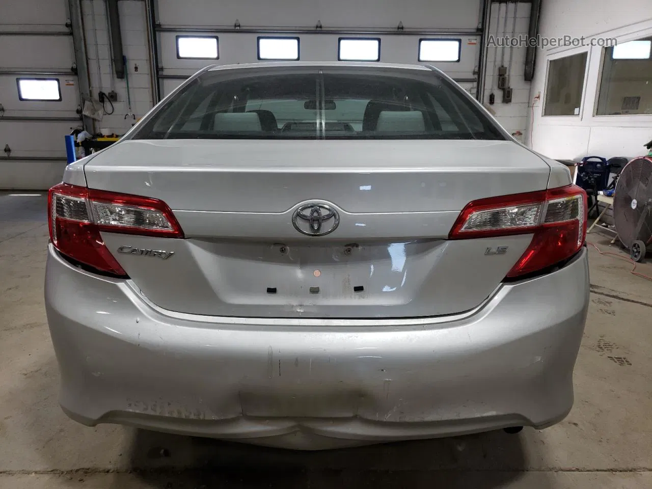 2012 Toyota Camry Base Silver vin: 4T4BF1FK6CR214611