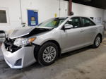 2012 Toyota Camry Base Silver vin: 4T4BF1FK6CR214611