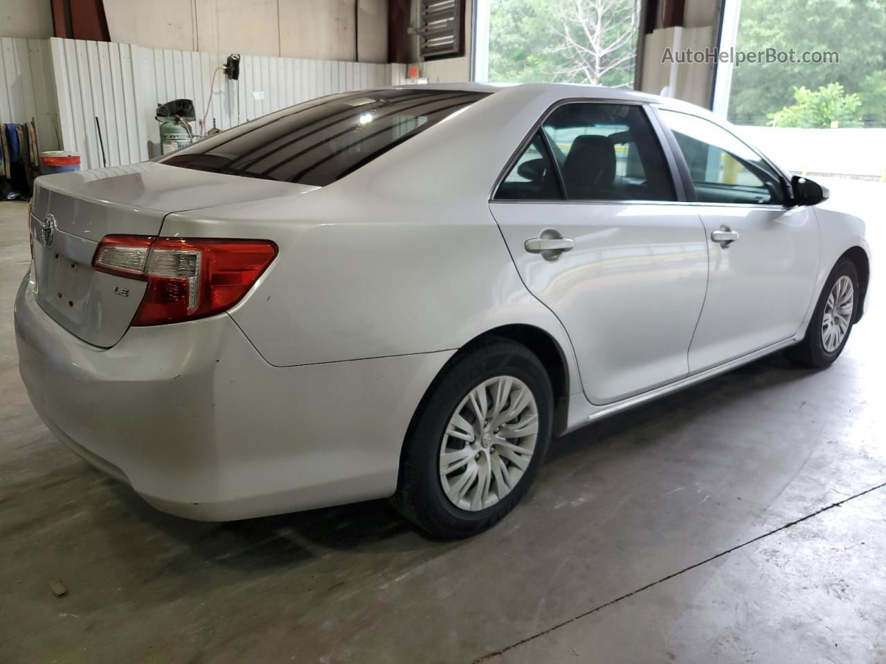 2012 Toyota Camry Base Silver vin: 4T4BF1FK6CR254686