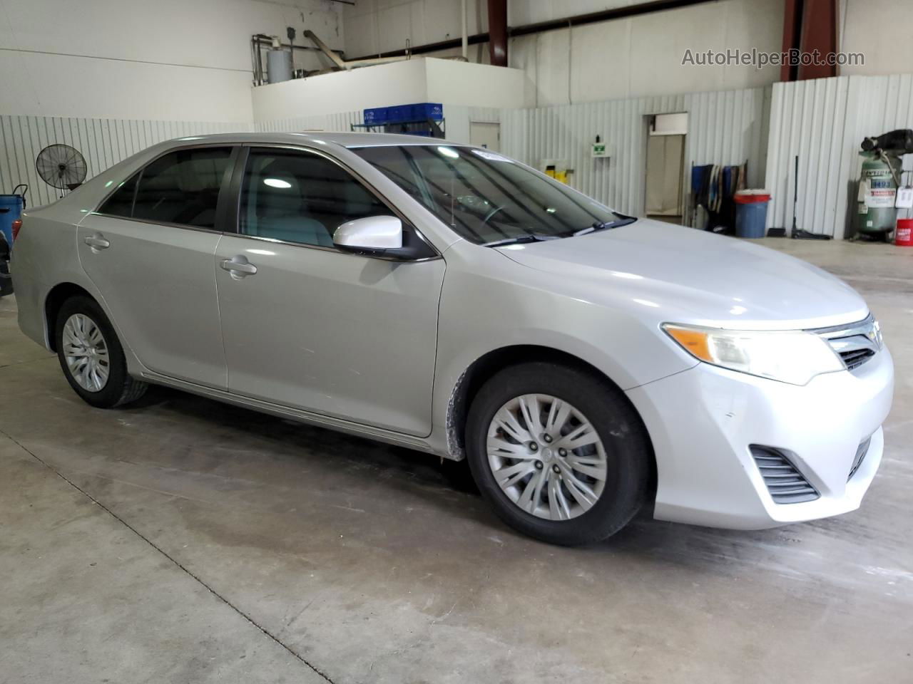 2012 Toyota Camry Base Silver vin: 4T4BF1FK6CR254686