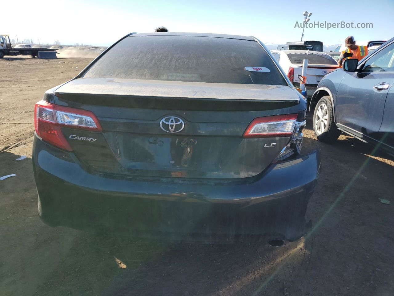 2012 Toyota Camry Base Black vin: 4T4BF1FK6CR264232