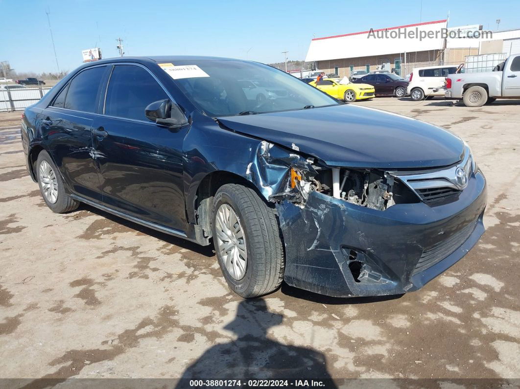 2013 Toyota Camry Le Blue vin: 4T4BF1FK6DR300020