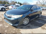 2013 Toyota Camry Le Blue vin: 4T4BF1FK6DR300020