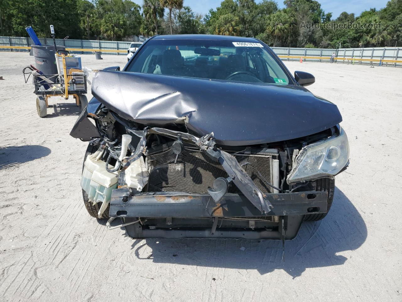 2014 Toyota Camry L Gray vin: 4T4BF1FK6ER365919