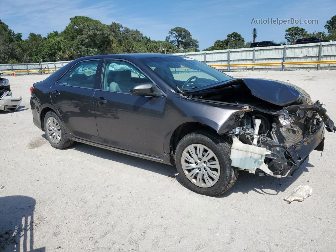 2014 Toyota Camry L Gray vin: 4T4BF1FK6ER365919