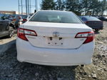 2014 Toyota Camry L White vin: 4T4BF1FK6ER387533