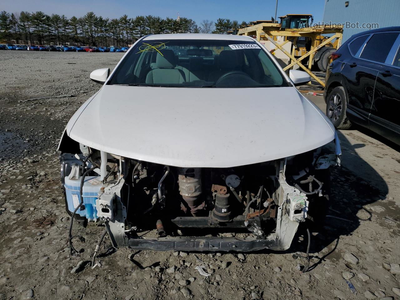 2014 Toyota Camry L White vin: 4T4BF1FK6ER387533