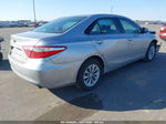 2016 Toyota Camry Le Silver vin: 4T4BF1FK6GR522917