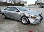 2016 Toyota Camry Le Silver vin: 4T4BF1FK6GR525686