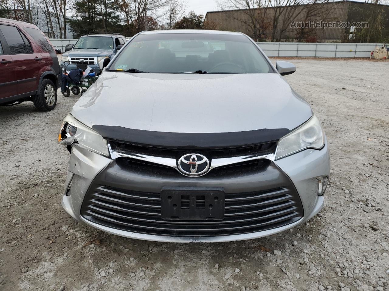 2016 Toyota Camry Le Silver vin: 4T4BF1FK6GR525686