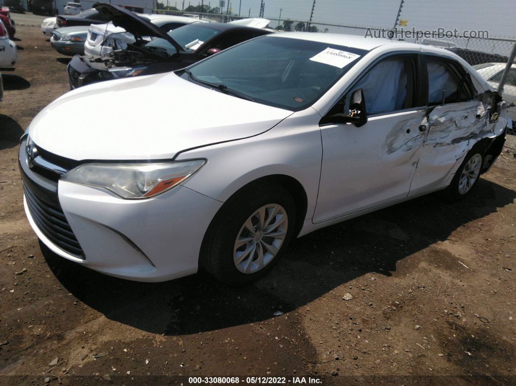 2016 Toyota Camry Xle/se/le/xse Белый vin: 4T4BF1FK6GR550524