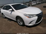 2016 Toyota Camry Xle/se/le/xse White vin: 4T4BF1FK6GR550524