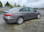 2016 Toyota Camry Le Gray vin: 4T4BF1FK6GR567291