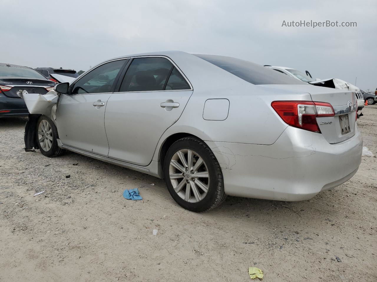 2012 Toyota Camry Base Silver vin: 4T4BF1FK7CR158551