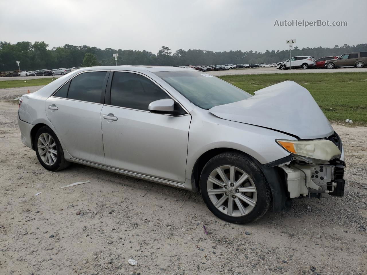 2012 Toyota Camry Base Silver vin: 4T4BF1FK7CR158551