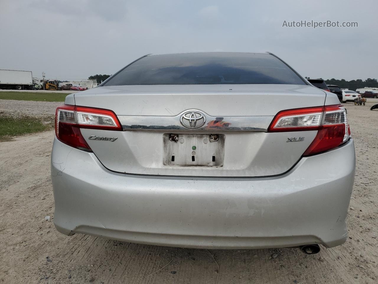 2012 Toyota Camry Base Silver vin: 4T4BF1FK7CR158551