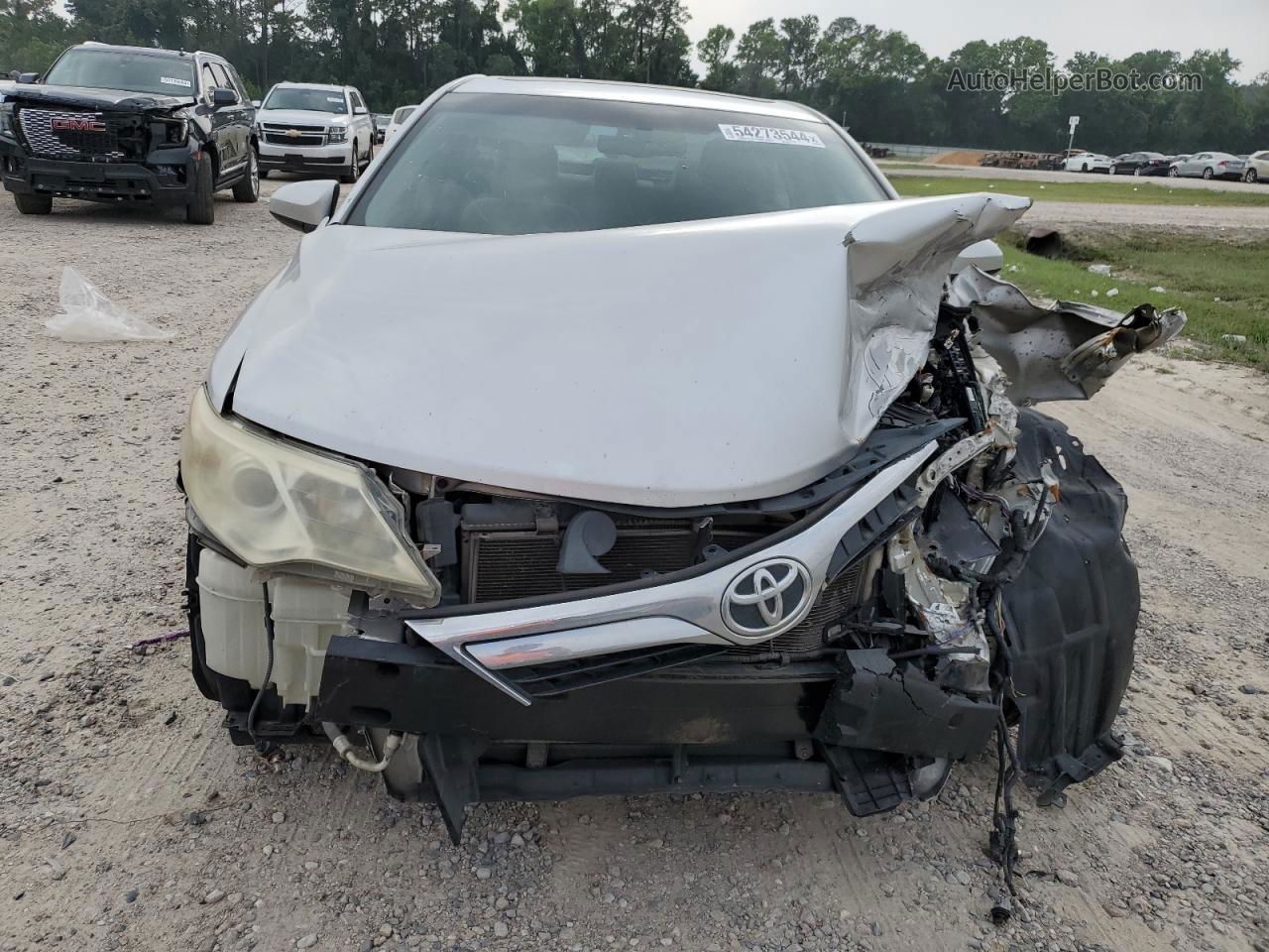 2012 Toyota Camry Base Silver vin: 4T4BF1FK7CR158551